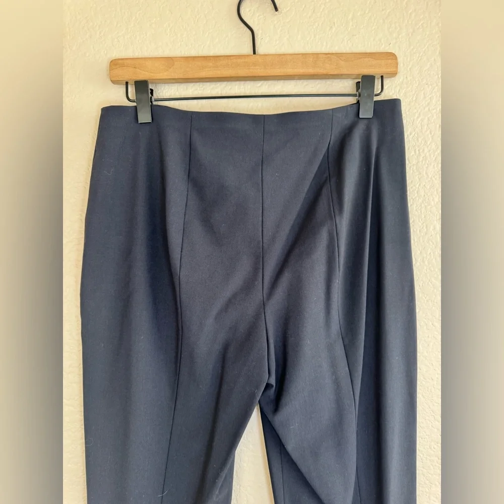 Theory HW Tennyson Wool Trousers Pants Navy Blue size 6 New with Tags $325 - Picture 12 of 13